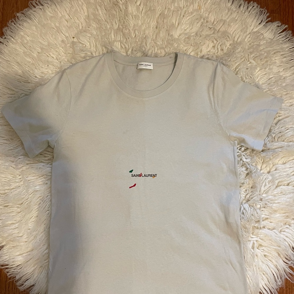 Saint Laurent logo Rive Gauche paint- Authentic - Picture 7 of 7